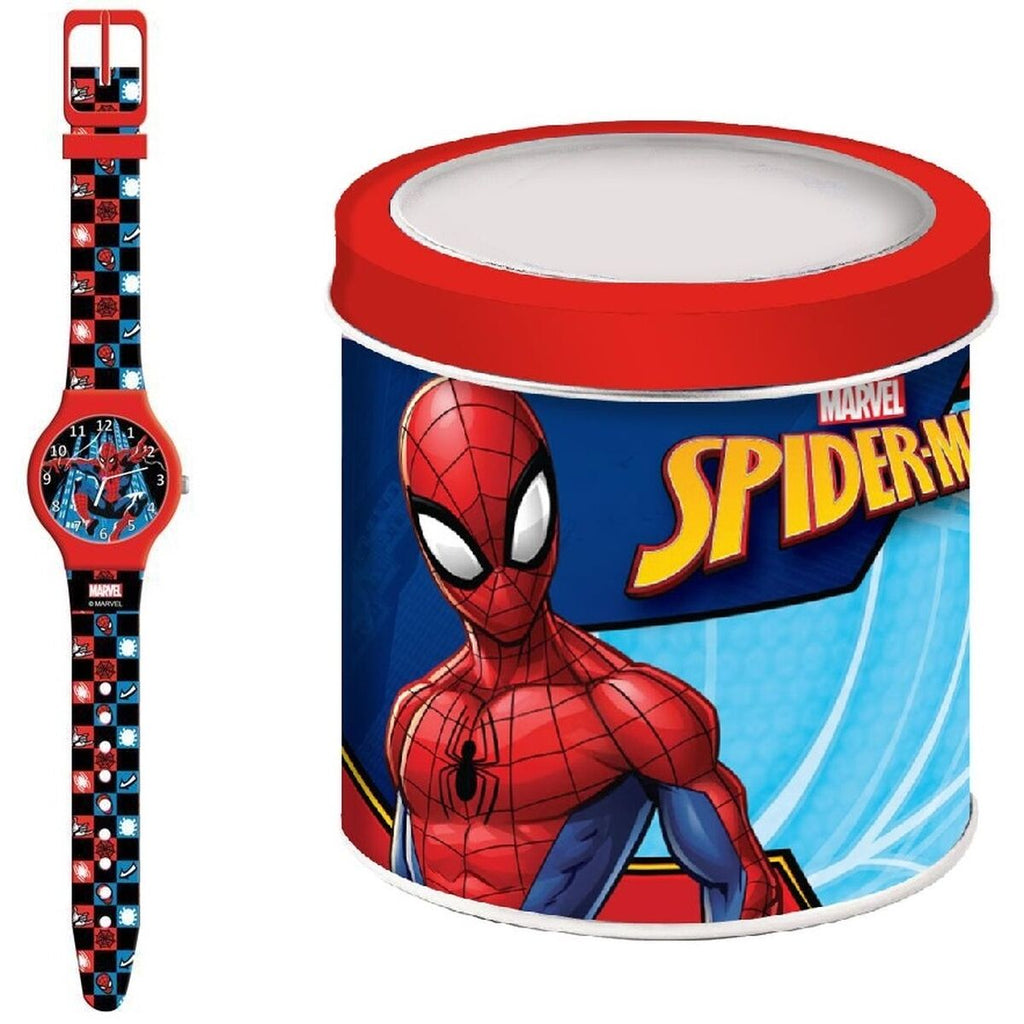 Infant's Watch Spider-Man SPIDERMAN - TIN WATCH (Ø 33 mm)